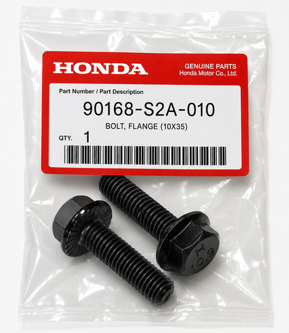 Honda - Flange Bolt (10x35) | Genuine Honda 90168-S2A-010