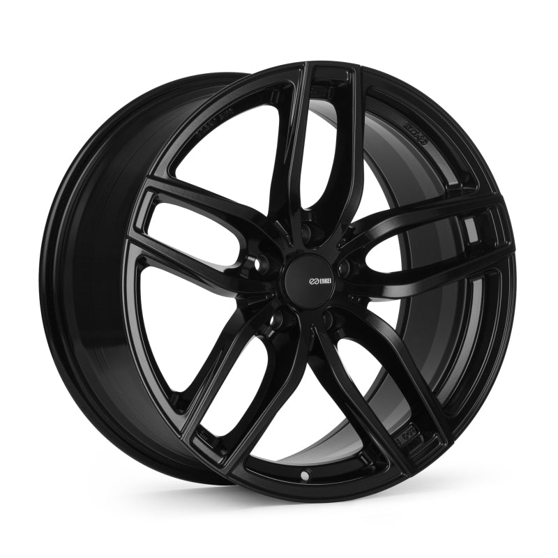 Enkei Tune 19x9.5 / 5x114.3 BP / ET45 / 64.1mm Bore - Gloss Black Wheel