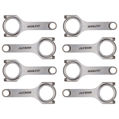Manley Chevy Small Block LS Series 6.125in H Beam Connecting Rod Set