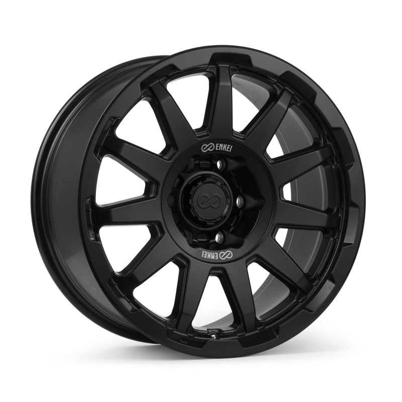Enkei Trail-Cross 18x9in / 6x139.7 BP / -12mm Offset / 106.1mm Bore - Matte Black Wheel