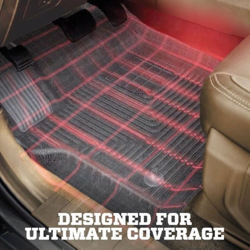 Husky Liners 24-25 Toyota Tacoma Hybrid Weatherbeater Front & 2nd Seat Floor Liners - Black
