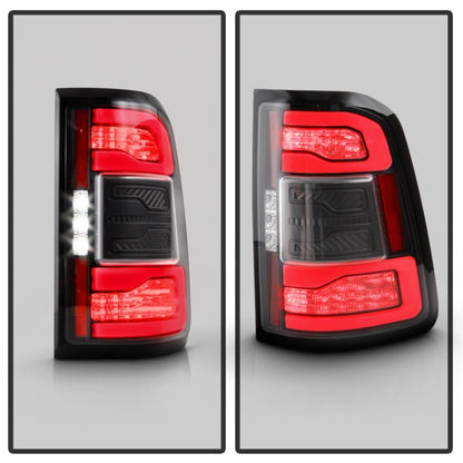 Spyder Apex 19-23 Dodge Ram 1500 (w/ Factory LED) LED Tail Light - Black (ALT-YD-DR19LEDT2-SEQ-BK)
