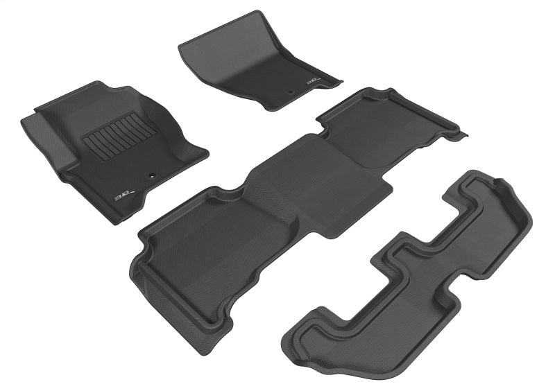 3D MAXpider 09-12 Land Rover LR4 Kagu Black Full Set