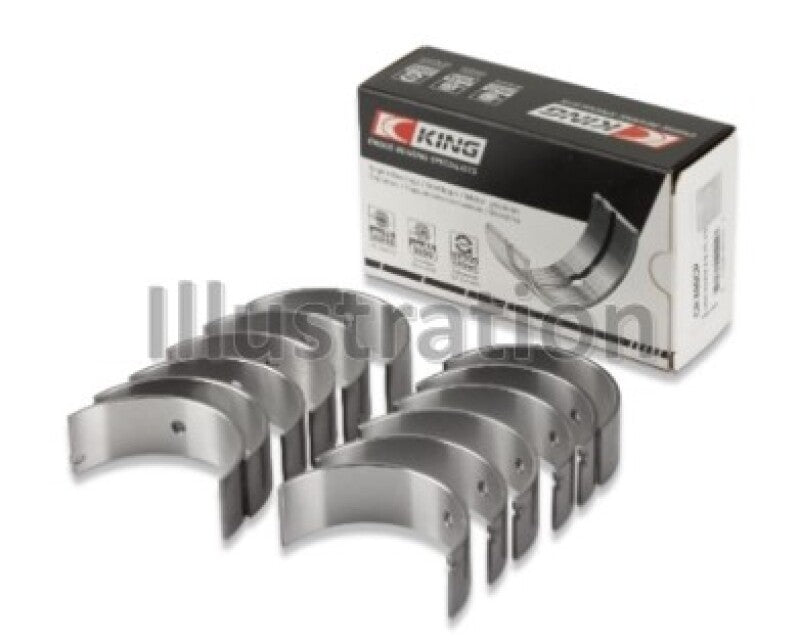 King Engine Bearings Chevrolet 262 (Od+.002in) (Size +0.25mm) Connecting Rod Bearing Set