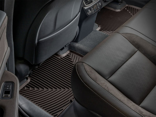 WeatherTech 23-26 Lexus RX 2nd Row Rear All-Weather Floor Mats - Cocoa