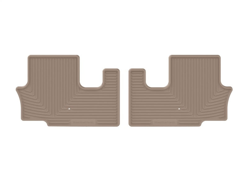 WeatherTech 2026 Hyundai Palisade/Palisade Hybrid Rear All-Weather Floor Mats 3rd Row - Tan