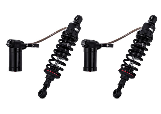 Progressive Harley-Davidson Bagger 990 Series Shocks 12.0in Heavy Duty - Black