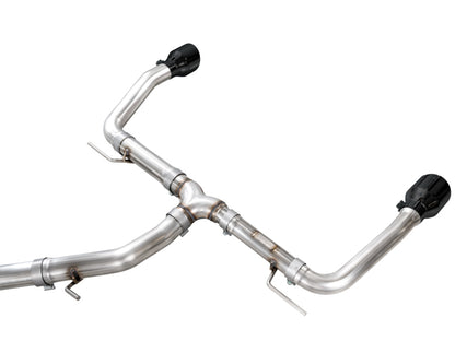 AWE Tuning 22-26 Hyundai Elantra N Track Edition Cat-Back Exhaust - Diamond Black Tips