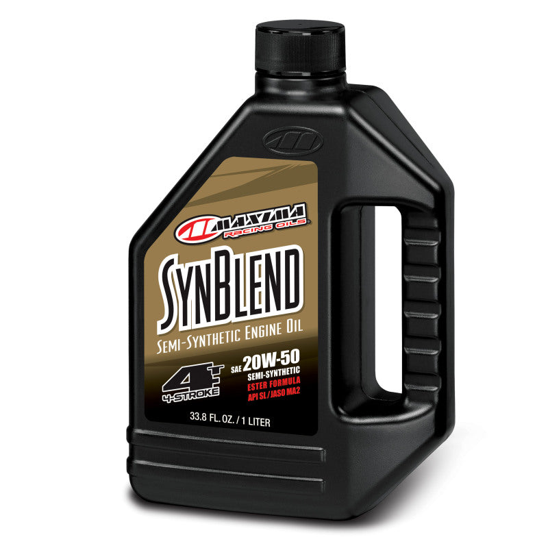Maxima Syn Blend Ester 4T Semi-Synthetic 20W50 Engine Oil - 1L
