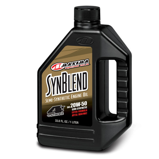 Maxima Syn Blend Ester 4T Semi-Synthetic 20W50 Engine Oil - 1L