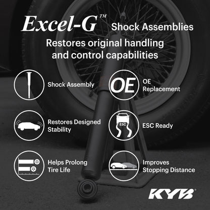 KYB 13-16 / 2020 Ford Fusion Excel-G Rear Gas Shock Assembly