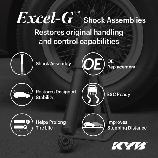KYB 13-16 / 2020 Ford Fusion Excel-G Rear Gas Shock Assembly
