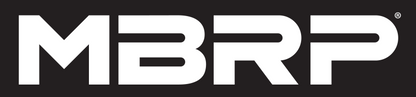 MBRP 23-26 Ford F250/F350/F450 SD Black-Coated Ditch Light Brackets