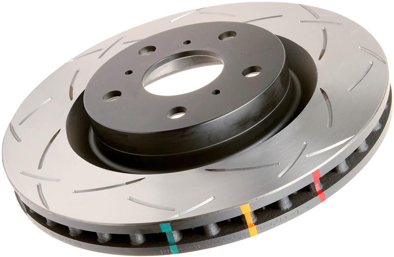 DBA 13-19 Ford Explorer (HD Brakes Incl Police Interceptor Pkg) Rear 4000 Series Slotted Rotor