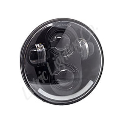 Letric Lighting 5.75" LED Black Premium Headlight
