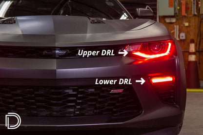 Diode Dynamics 16-18 Chevrolet Camaro RGBWA Lower DRL Boards