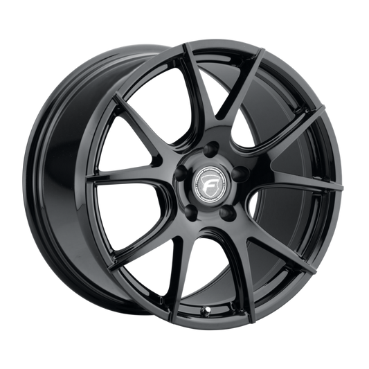 Forgestar CF5V 20x12 / 5x115 / ET9 / 71.6 HB - Gloss Black - Non-BL Wheel