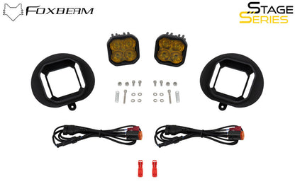 Diode Dynamics 06-09 Toyota 4Runner SS3 Type TR SAE Fog Light Kit - ABL White