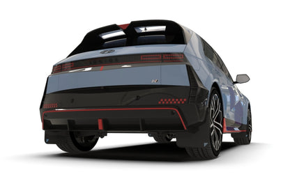 Rally Armor 25-26 Hyundai Ioniq 5 N Black UR Mud Flap Light Blue Battery Logo