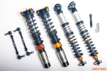 AST 07-15 Mitsubishi Lancer CZ4A AWD 5100 Comp Coilovers w/ Springs & Topmounts