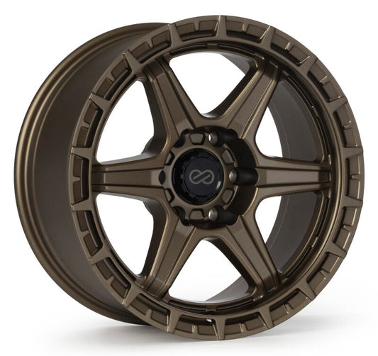 Enkei Trail-Finder 18x9 / 6x139.7 BP / ET-12 / 106.1mm Bore - Matte Bronze Wheel