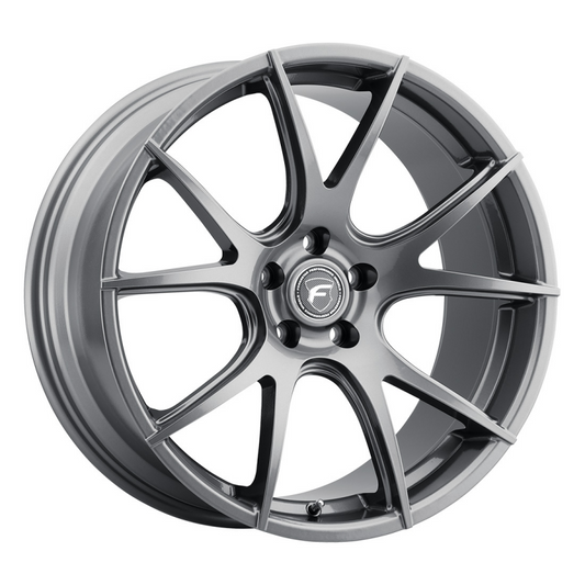 Forgestar CF5V 20x11 / 5x115 / ET-4 / 71.6 HB - Gloss Anthracite - Non-BL Wheel