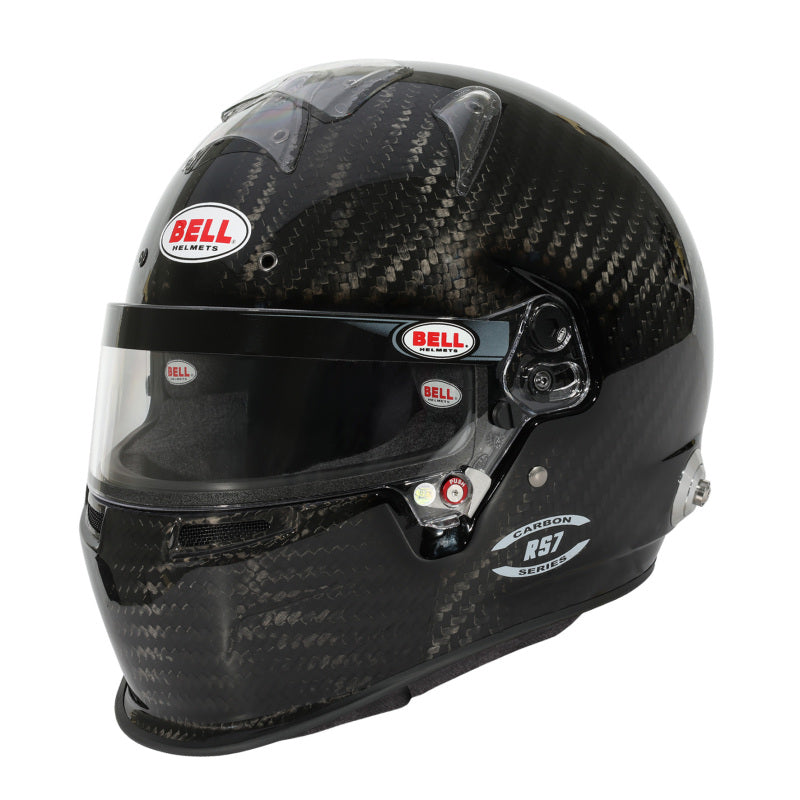 Bell Helmet Rs7 Carbon Duckbill (Hans) 61(7 5/8) Fia8859-2024/Sa2025