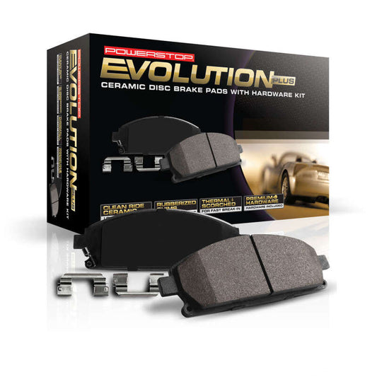 Power Stop 21-23 Tesla X Front Z17 Evo Ceramic Pad w/Hardware