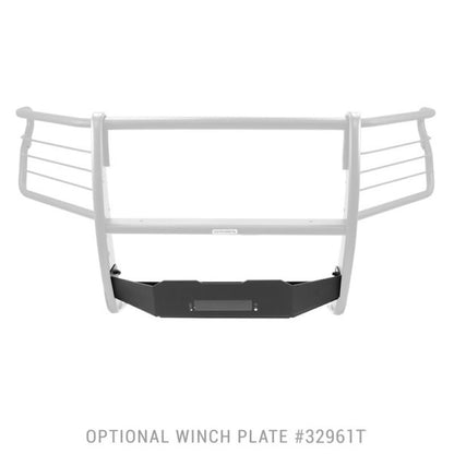 Go Rhino 18-20 Ford F-150 3100 Series StepGuard Winch Plate Kit (Req. 3296T or 3296MT) - Tex. Black