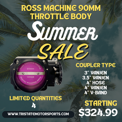 Ross Machine Racing - 90mm Throttle Body