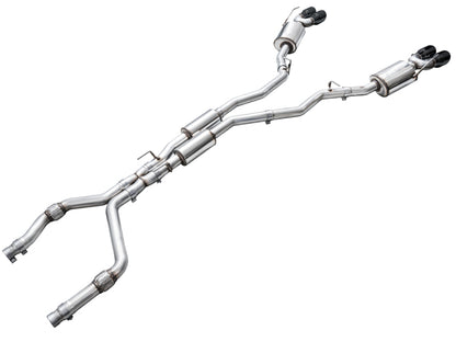 AWE Tuning 20-25 (Only Certain 2026 Models) Ford Explorer ST Touring Ed. Exhaust w/Diamond Blk Tips