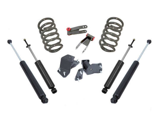 MaxTrac 88-98 GM C1500/2500 2WD V6 5/6 Lug 2in/4in Lowering Coil Kit