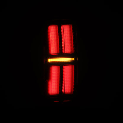 AlphaRex 05-15 Toyota Tacoma NOVA Prismatic LED Tail Lights - Alpha-Black