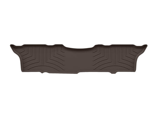 WeatherTech 25-26 Cadillac Escalade/Escalade V 2nd Row Bench Rear FloorLiner HP - Cocoa