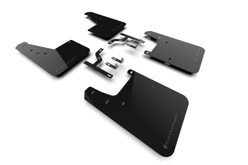 Rally Armor 23-26 Toyota Sequoia Black UR Mud Flap Grey Logo