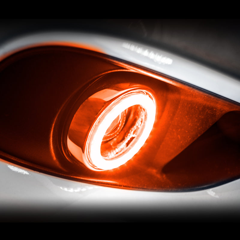 Oracle 04-09 Nissan Armada Surface Mount LED Fog Light Halo Kit - Amber