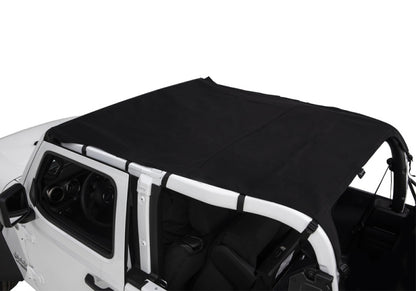 Rampage 2018-2019 Jeep Wrangler(JL) Unlimited Sport 4-Door California Ext. Brief-OE Style - Black