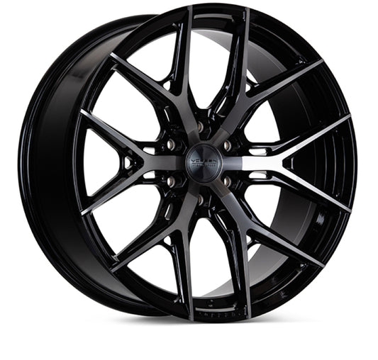 Vossen HF6-4 17x8.5 - 6x130 - ET35 - Mid - 84.1 - Tinted Gloss Black Wheel