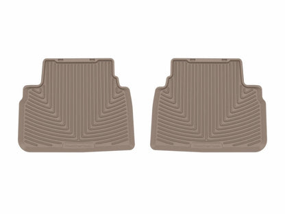 WeatherTech 17-23 Subaru Impreza 5-Door Hatchback 2nd Row Rear All-Weather Floor Mats - Tan