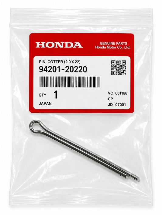 Honda - Outer Tie Rod Cotter Pin 2.0x22 | Genuine Honda 94201-20220