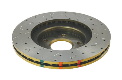 DBA 03-05 350Z / 03-04 G35 / 03-05 G35X Front Drilled & Slotted 4000 Series Rotor