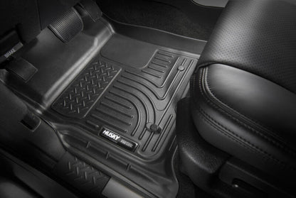 Husky Liners 24-25 Chevrolet Traverse Weatherbeater Front & 2nd Seat Floorliner (3pc Set) - Blk