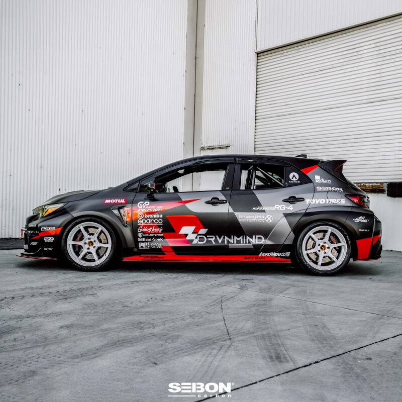 Seibon 2023+ Toyota GR Corolla MB-Style Carbon Fiber Side Skirts