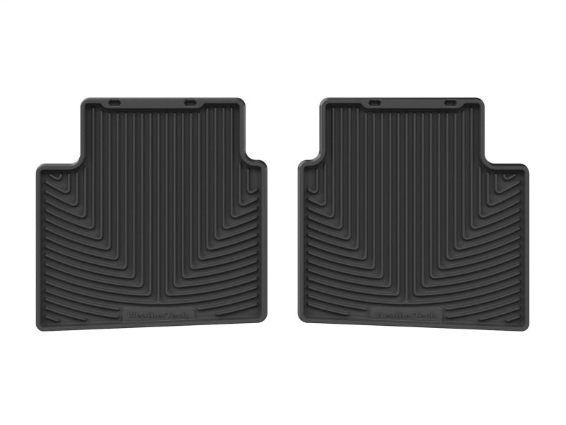 WeatherTech 24-26 Hyundai Kona Rear All-Weather Floor Mats 2nd Row - Black