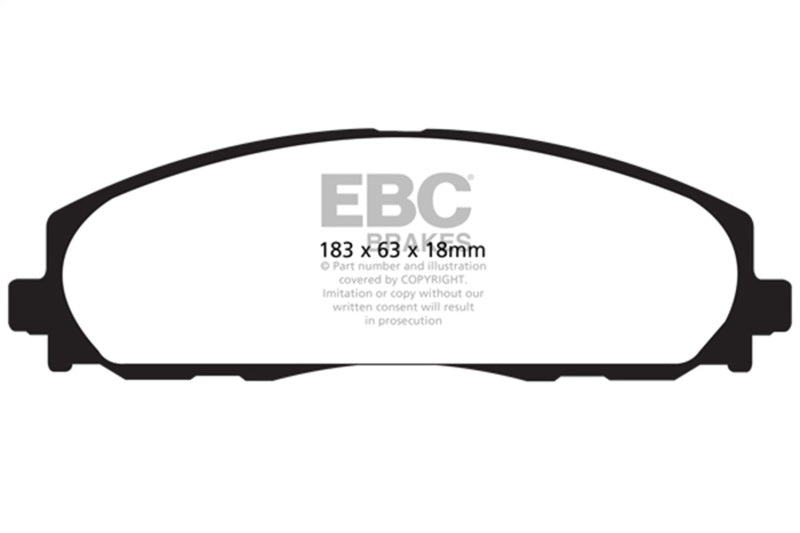 EBC S20 Brake Pad and Rotor Kit