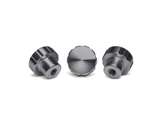 WeatherTech Colored Billet Knobs-Graphite