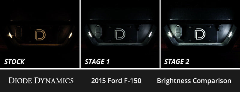 Diode Dynamics 15-20 d F-150 Interior LED Kit Cool White Stage 1