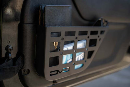DV8 Offroad 2011-2018 Jeep Wrangler JK Slim Front Door Molle Pockets