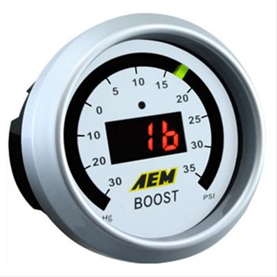 AEM 52mm Boost Digital Gauge -30-35psi