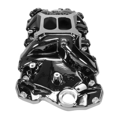 Edelbrock Chevy SB Performer RPM Intake Manifold - Black Plasma Finish